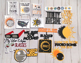 Solar Eclipse Scrapbook Kit!  Die-Cut Set!!