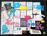 Crafting Scrapbook Kit - I'd Rather be CRAFTING