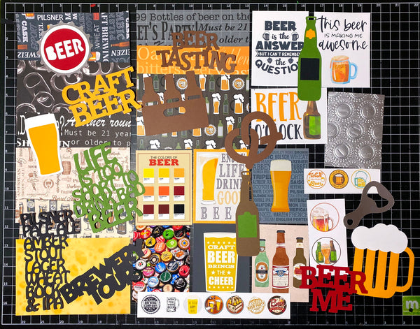 Beer Scrapbook Kit