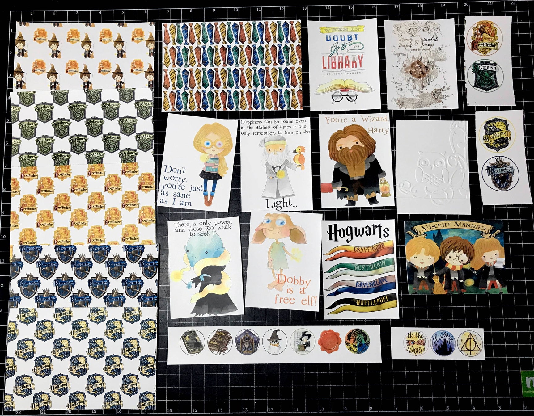 Harry Potter Scrapbook Kit - HOGWARTS! – Geekly Yours Design