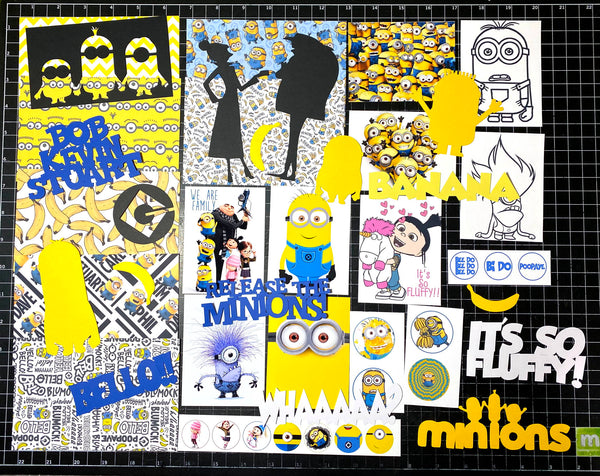 Minions Scrapbook Kit