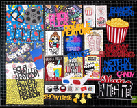 MOVIE NIGHT Scrapbook Kit!