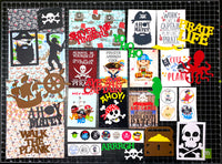 Pirate Scrapbook Kit - A Pirate's Life For Me!