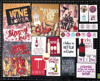 Wine Scrapbook Kit