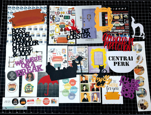 FRIENDS Scrapbook Kit – Geekly Yours Design